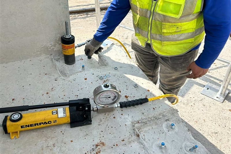 Chemical Resin Anchor Proof-Load Testing in Singapore