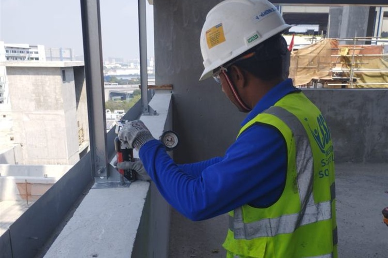 Façade, Parapet & Adhesion Pull-Out Testing in Singapore