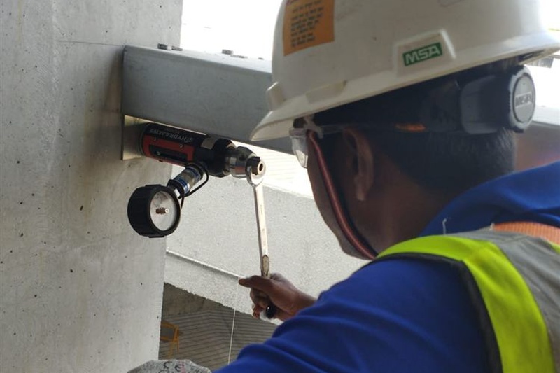 Mechanical Expansion Bolt & Bracket Testing in Singapore